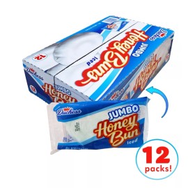 Jumbo Honey Buns **2 Boxes **Duchess Jumbo Iced Honey Buns~Total 24 ct. ( 114 oz. )