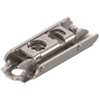 Blum Clip Top Cam Adjustable 0mm in-Line Mounting Plate (Single