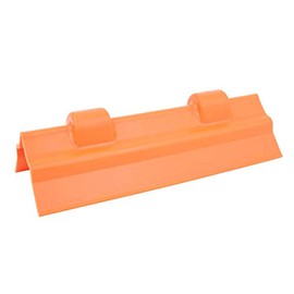 Mytee Products 40 Pack 12" Orange Plastic Flatbed Edge Protector for Cargo Loads & Straps | Plastic Corner Protector Tie Down Webbing Strap Guard for Winch, Ratchet Straps on Flatbed Trailers