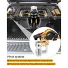 Truck Camper Shell Clamps Retractable Ratchet Straps, Compatible with Ford