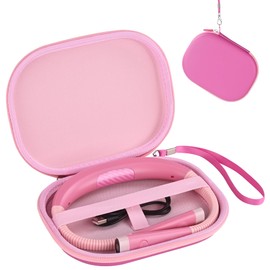 stukcaze Reading Light Case for Glocusent LITOM LEDGLE TSINGREE, Book Light Case for Reading in Bed, Portable Storage Case for Home Travel (PINK, SMALL)