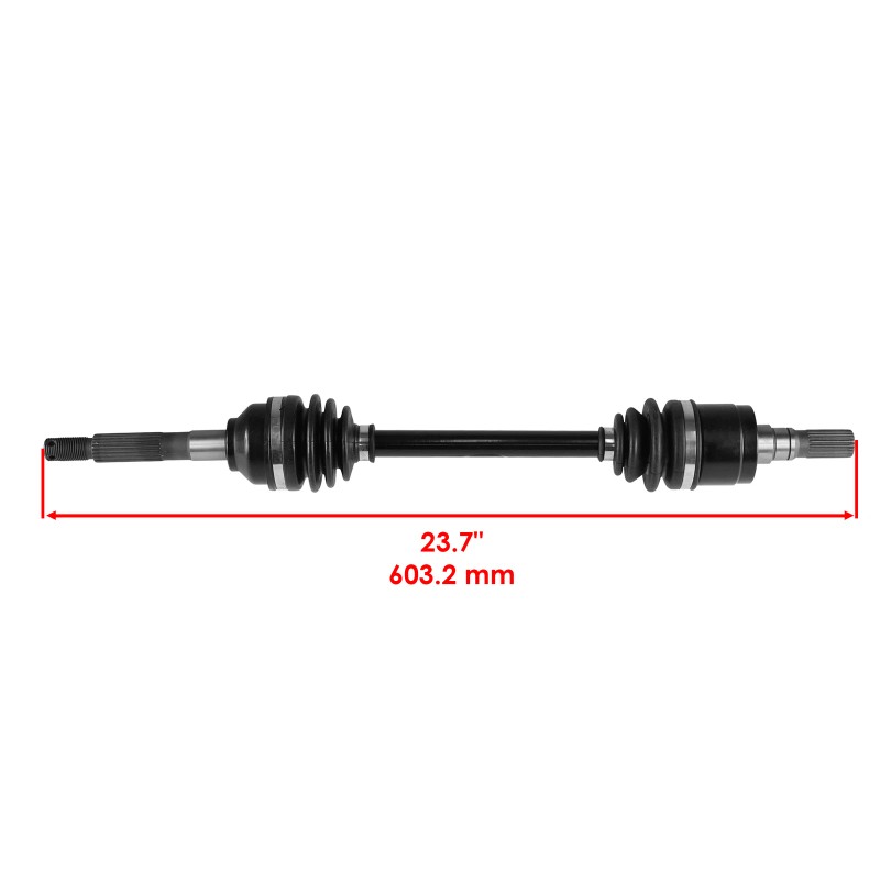 Caltric Front Left Right CV Joint Axles for Kubota RTV900