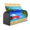 Abucaky Sea Beach Mailbox Cover Magnetic Summer Tropical Palm Trees