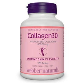 Webber Naturals Collagen30 AntiWrinkle 120 Tablets