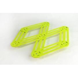 Roger Orfevre Expandable Trivet 6 Branches Table Mat, French Made (Green)