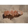 Peach Quartz Stone French Barrette