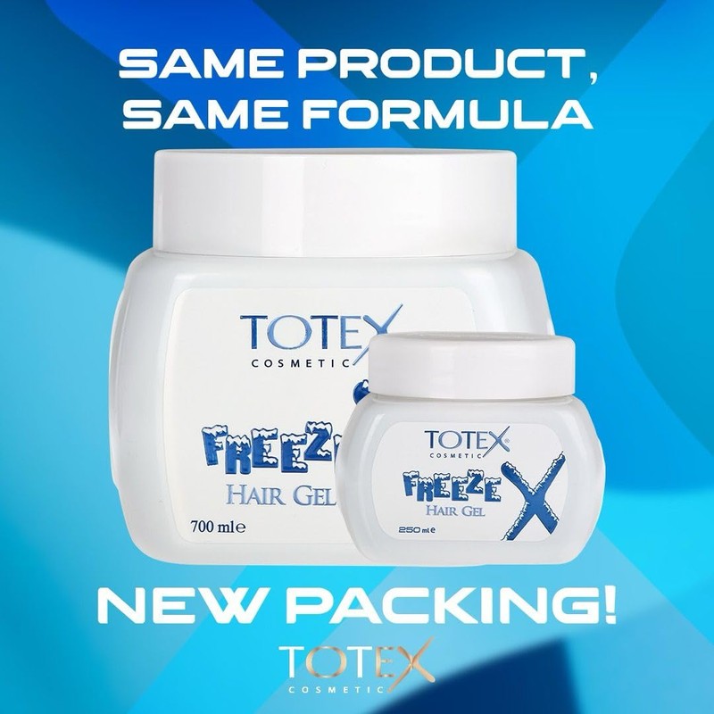 TOTEX Hair Styling Freeze Gel | Extreme Ultra Freeze Hair