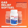 Rugby Ultra Strength Simethicone Gas Relief 180 mg - Maximum
