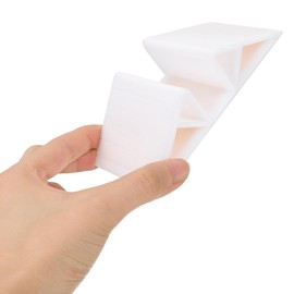 ifundom 4Pcs Pet Gate Support Feet Freestanding Dog Gates Stabilizer Feet Plastic Triangle Reinforcement Fitting Dog Panel for Configurable Isolation Fence Pet Door Fence