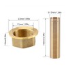 Tap Extended Height, M30 x 10 cm Lock Nut Kit,