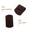 WOONEKY PU Leather Phone Holder with Belt Clip Durable Pouch