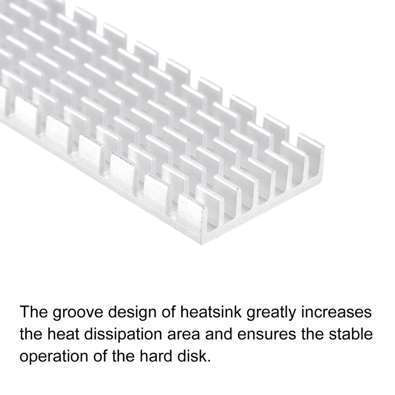QUARKZMAN M.2 2280 NVMe SSD Heatsink Cooler with Aluminium Alloy