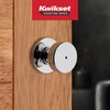 Kwikset Pismo Interior Privacy Door Knob with Lock, Door Handle