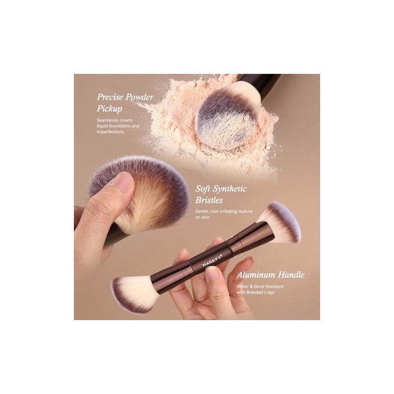 MAGEFY Brochas para Maquillaje Profesional