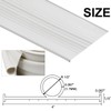 Garage Door Seals Bottom Rubber with Pre-drilled Aluminum Track Retainer