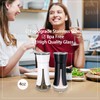 Aelga Farmhouse Salt and Pepper Shakers - Salt Shaker with