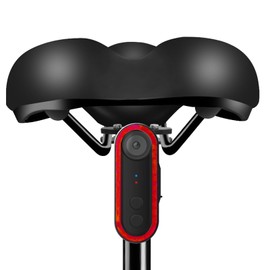 Bike Camera with Tail Light, 1080P HD 150 Wide Angle Bike Clear Recorder Camera, APP Real Time View, IPX6 Waterproof Bicycle Riding Security Video Camera