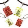 Mansfield Park Jane Austen Clay Mini Book Bead Pendant Necklace