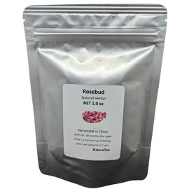 Rosebud Tea - 1 oz (28g) Sampler Size - Loose Leaf by Nature Tea