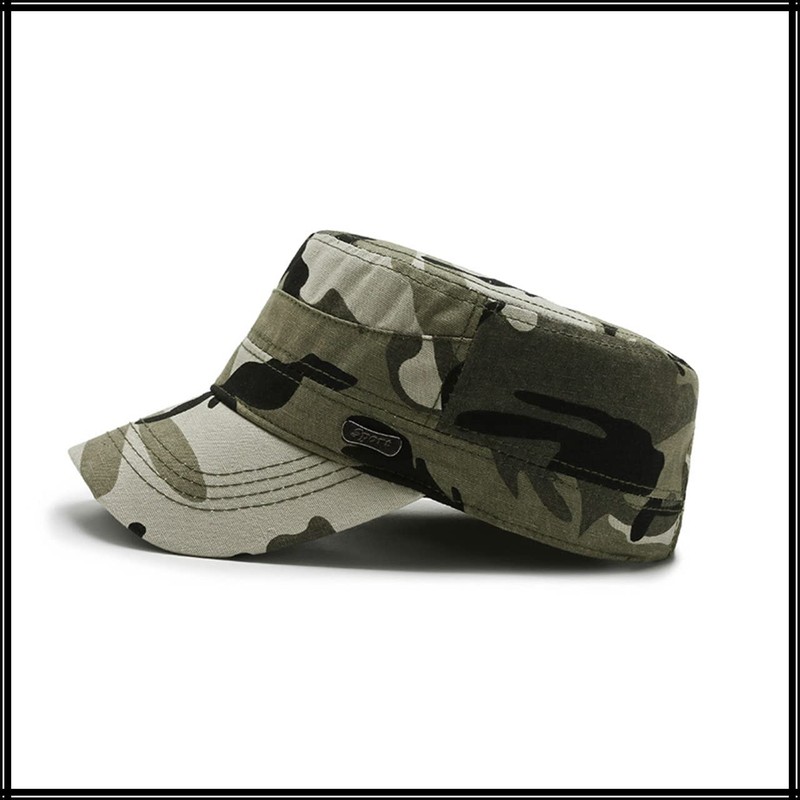 White Fang CA519 Military Hat, Work Cap, Hat, Solid, Camouflage