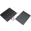 OZXNO 2 Pcs 6 Slots AA Battery Holder with Leads