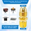Brass Propane Adapter – Adapter Male POL To 1/2" Male