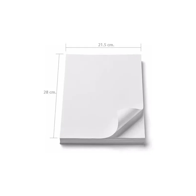 100 Hojas Papel Couche, Tcarta, Brillante 150 Gr