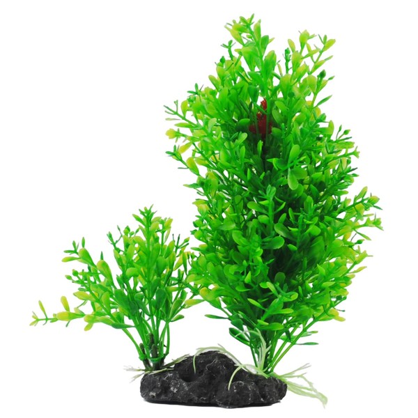 PINVNBY Artificial Plants for Reptile,Bearded Dragon Terrarium Plant Decor with