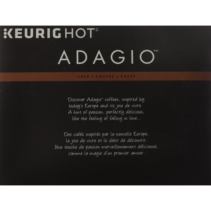 Adagio Caffe Napoli - Dark Roast Coffee K-Cup Portion for