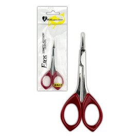 Eros TJ Intermediate Eyebrow Scissors 1P Scissors 4ea