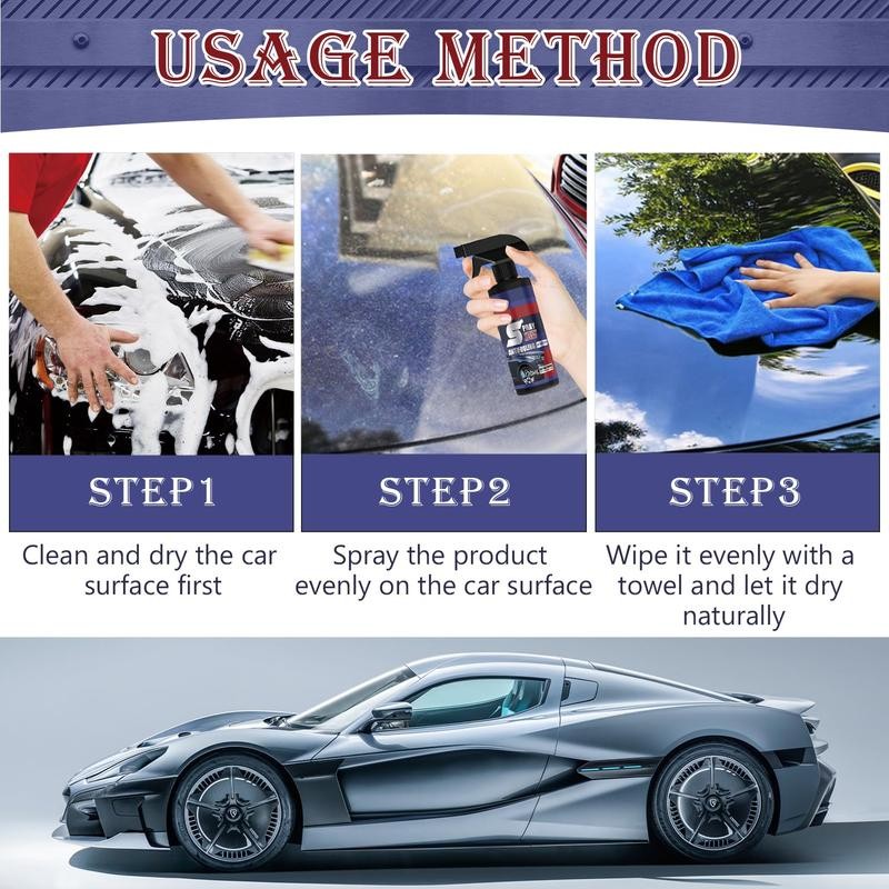 New Car Coating Spray, Suitable For Car Paint: Fast Coating
