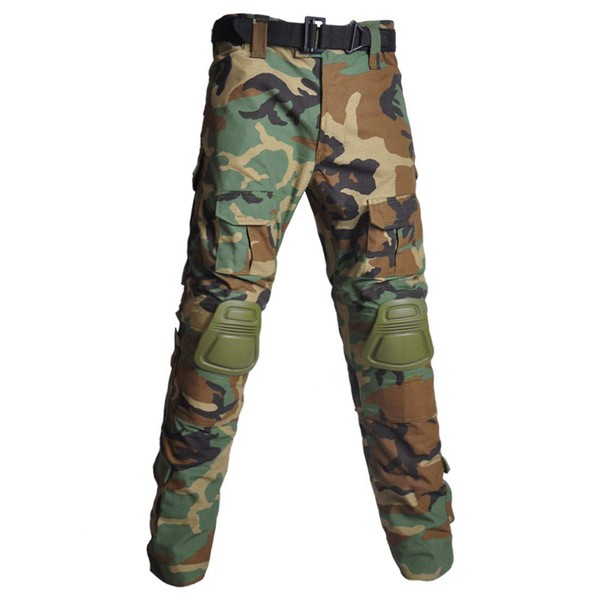 HARGLESMAN Mens Combat Pants Military Uniforms Army BDU Tactical Sets