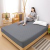 Melvint Fitted Sheet, Single Pad Integrated Fitted Sheet, Waterproof Bedwetting