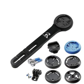 REC-MOUNTS Chapter 2 (MANA HANDLEBAR) Type α Combo Mount (Compatible with 10 Brands) [CHAPTER2-30Pα+GP] Garmin Cateye Pioneer Leather Whoo, Brighton, Giant, Explover, Sigma, Polar, Go Pro Hero Compatible