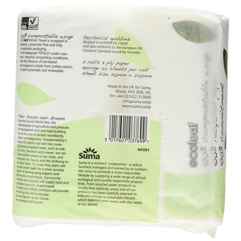 Ecoleaf Kitchen Towels