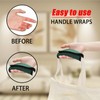JAKOUE Airport Essentials: 2 Pcs Green Suitcase Handle Wraps -