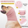 Meifsou Calming Hoodie for Dogs - Stretchy Dog Ear Cover,