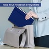 Taja Spiral Lined Notebook, 8.5"x11" Notebooks for Work, Large A4