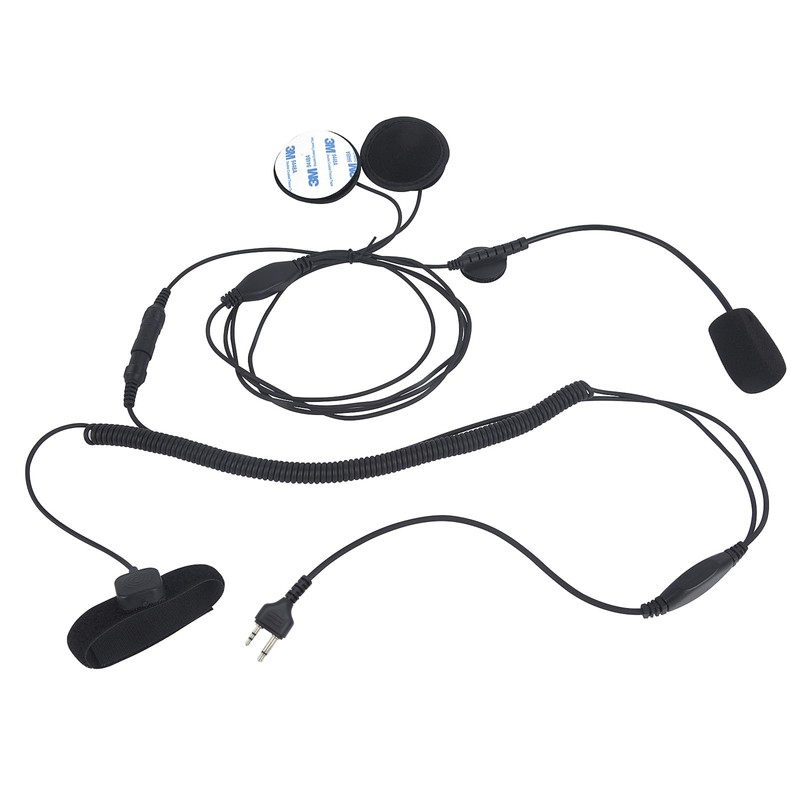 Pdflie Helmet Kit Earpiece Motorcycle Close Full Half Face Headset