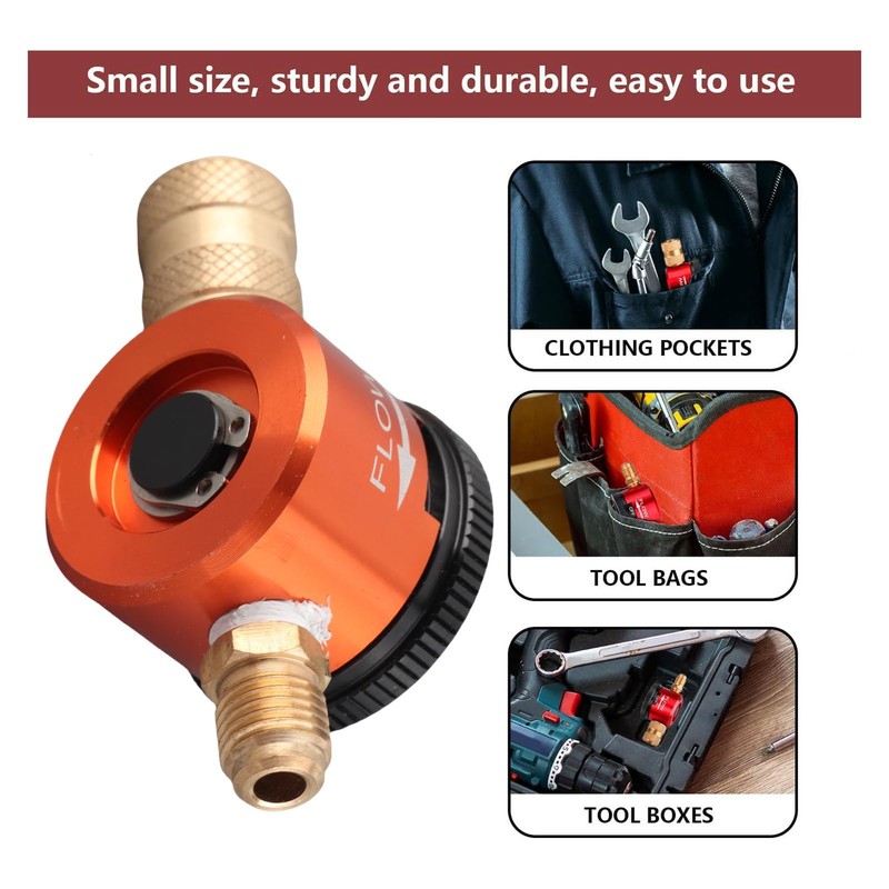 YDuupxe Nitrogen Purge Tool Adjustable Nitrogen Purge Regulator Available for