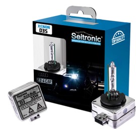 High-quality, premium set, xenon burner with E-credential, light intensity from 4300 Kelvin to 8000 Kelvin