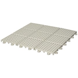 TRUSCO Anti-Bacterial/Flameproof Joint Duckboard, Gray TJSD30-GY