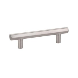 Emtek Mod Hex Pull Available in 7 Sizes and 6 Finishes - 86680US15 - (Center to Center 10") - Satin Nickel (US15)