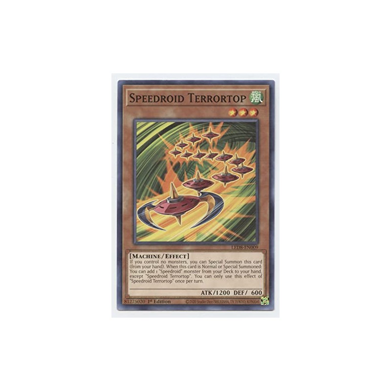 Speedroid Terrortop - LED8-EN009 - Common - 1st Edition