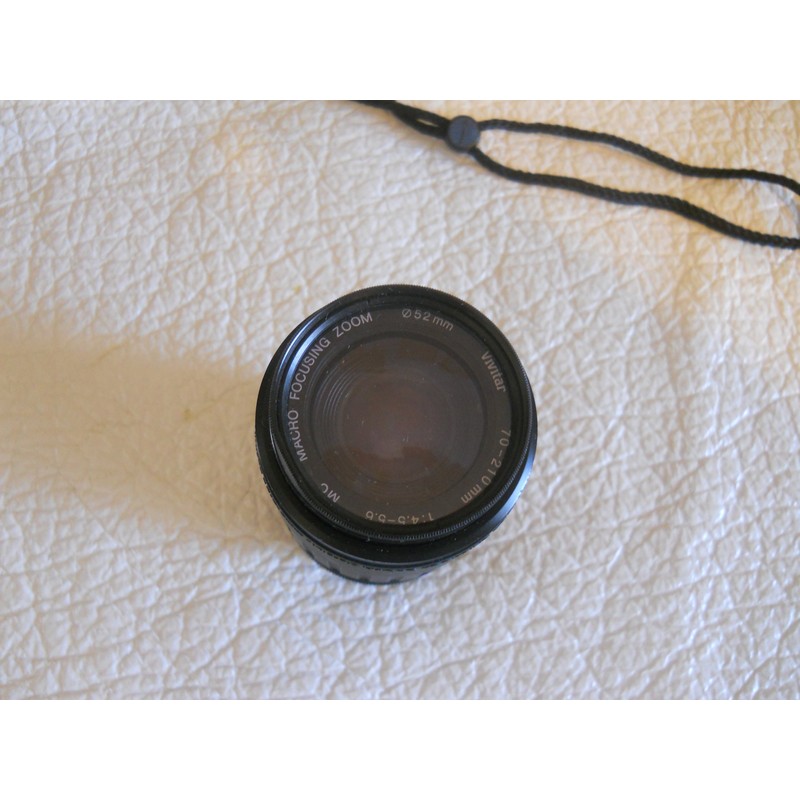 Vivitar 70-210 mm f/4.5-5.6 Macro Canon FD Nuevo BNIB