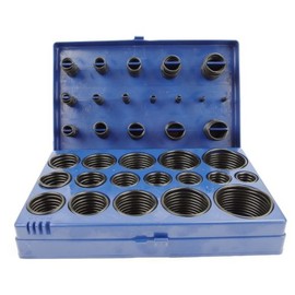 O-Ring Assortment, Diameter 3-50 mm, Acid, Petrol and Oil Resistant