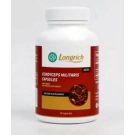 Longrich Cordyceps Militaris Capsule-Boosts Immune System(60 capsules) USA Brand