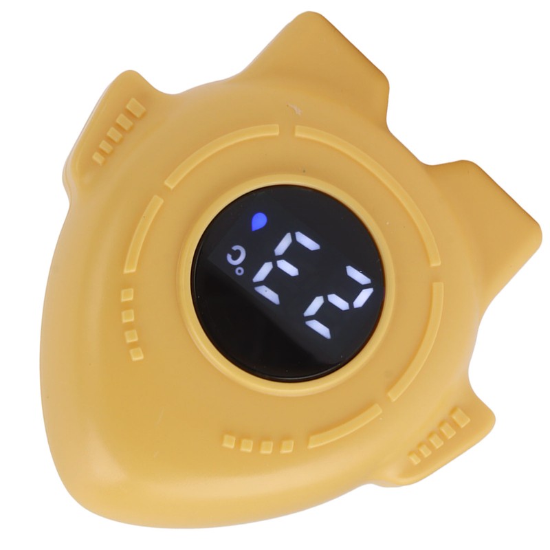 Baby Bath Thermometer Intelligence Electronic Digital Water Temperature Thermometer Yellow