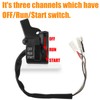 QAZAKY Throttle Housing Switch Start Compatible with Yamaha PY50 PW50
