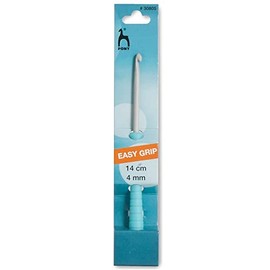 Pony Easy Grip Crochet Hook, Multi-Colour, 4mm